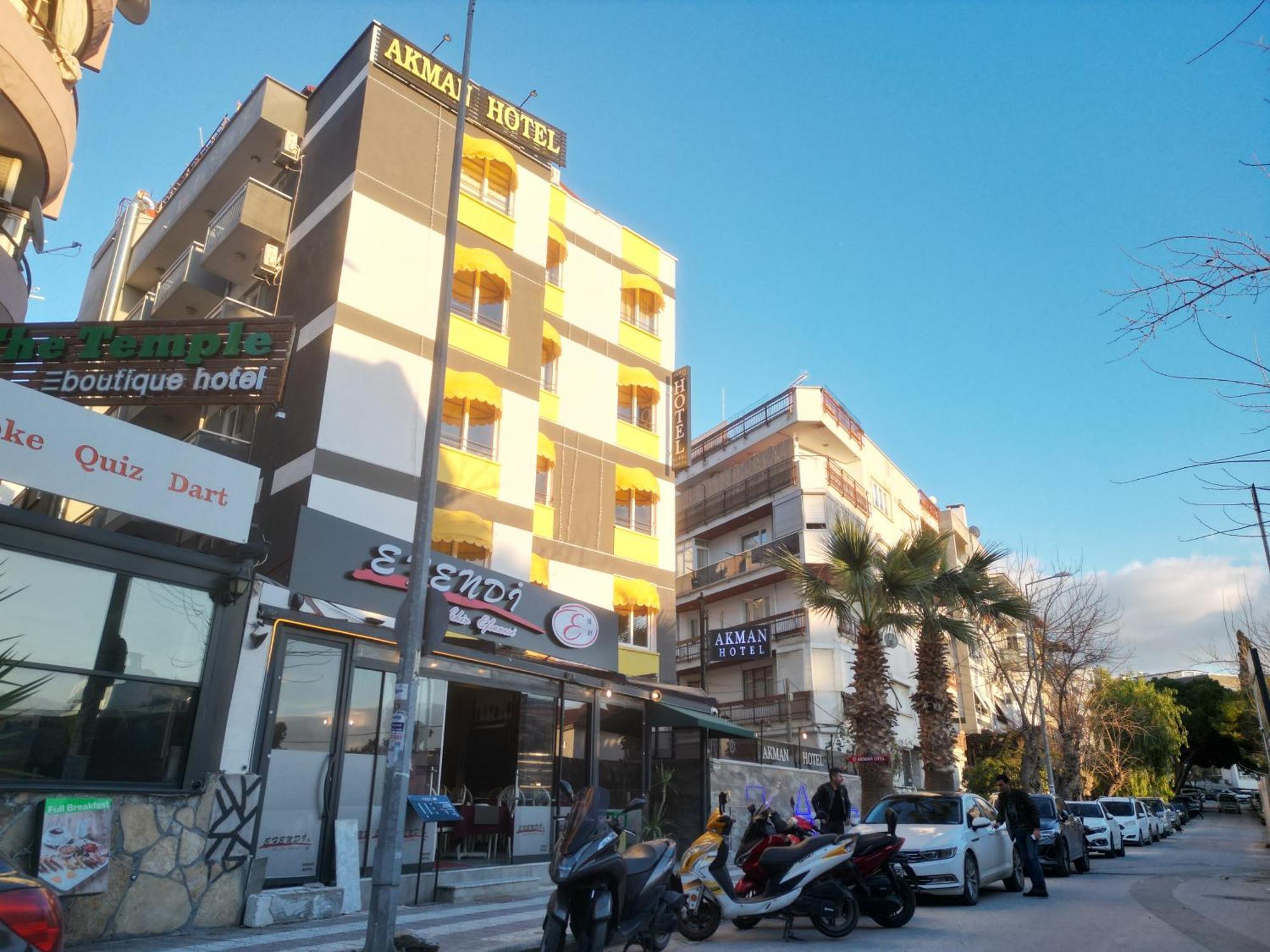 Akman City Hotel Кушадасъ Екстериор снимка